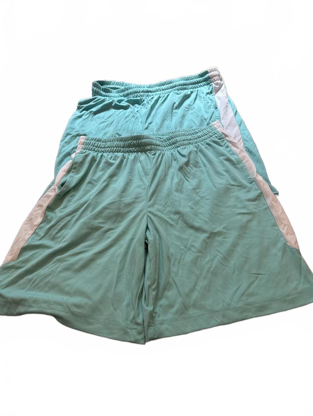Tek Gear Boys XL Husky Athletic Shorts Lot of 2